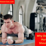 An Athletic Man Performing a Plank