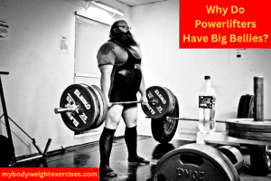 A Large Powerlifter Deadlifting a Heavy Barbell