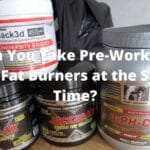 Can You Take Pre-Workout and Fat Burners at the Same Time