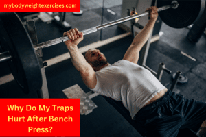 A Man Performing the Bench Press