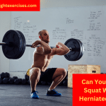 A Muscular Man Performing the Barbell Front Squat