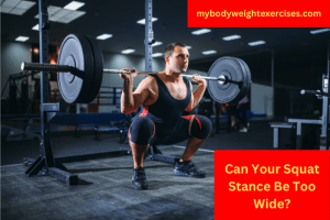A Powerlifter in the Bottom of a Barbell Squat