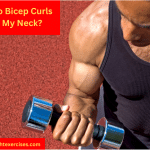 A Musculae Man Performing Dumbbell Bicep Curls