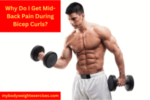 A Muscular Man Performing Dumbbell Bicep Curls