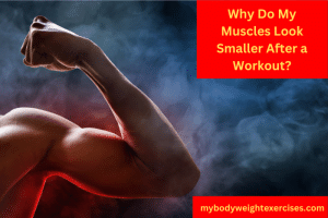 A Man's Left Arm Tensing in a Biceps Pose