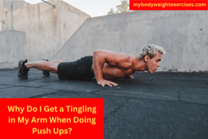An Athletic Man Performing Push Ups