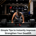 A Muscular Man Preparing to Deadlift
