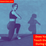 A Woman Performing Lunges With Her Shadow Showing Against a Wall