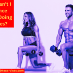 A Fit & Athletic Couple Performing Dumbbell Lunges