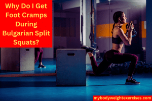 An Athletic Woman in the Gym Doing Bulgarian Split Squats