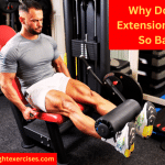 A Muscular Man Performing Leg Extensions
