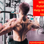 An Athletic Man Performing Lat Pulldwns in the Gym